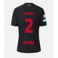 Echipament fotbal Barcelona Pau Cubarsi #2 Tricou Deplasare 2024-25 maneca scurta